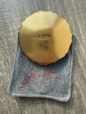 Vintage Stratton Gold Compact Mirror